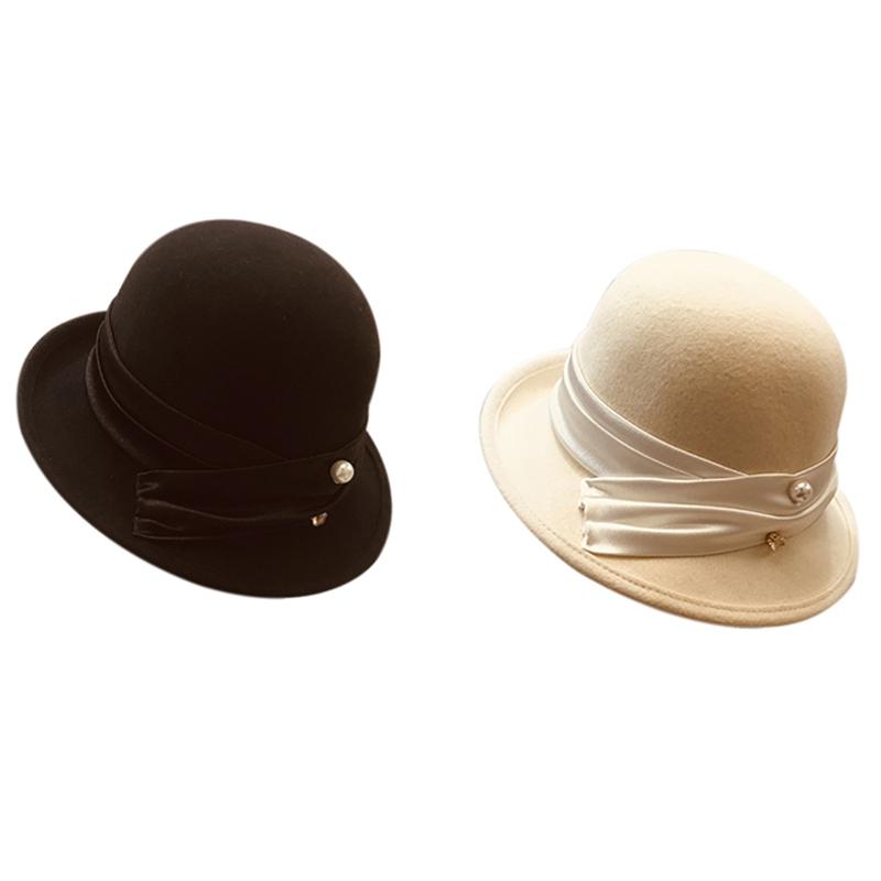 

Vintage Ladies Fedora, Wool Winter Hat, Wedding Hat, Top Hat, Black