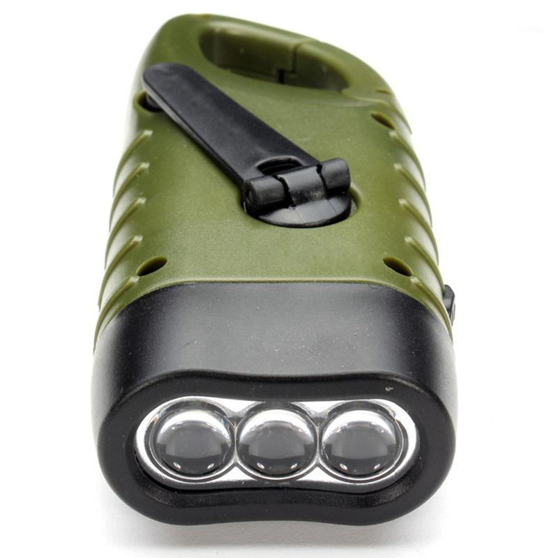 

Mini Emergency Hand Crank Dynamo Solar Rechargeable LED Light Lamp Charging Powerful Torch For Outdoor Camping1