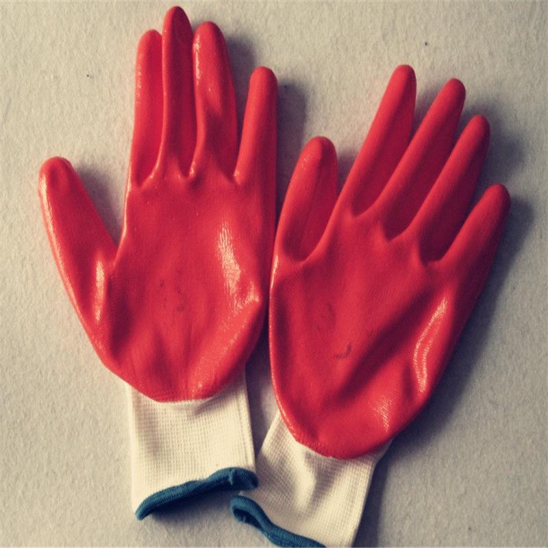 

Wholesale Latex Non-slip High Temperature Resistant Gloves Anti-static Hardware Industrial Labor Insurance Nitrile Pvc Gl Bulk