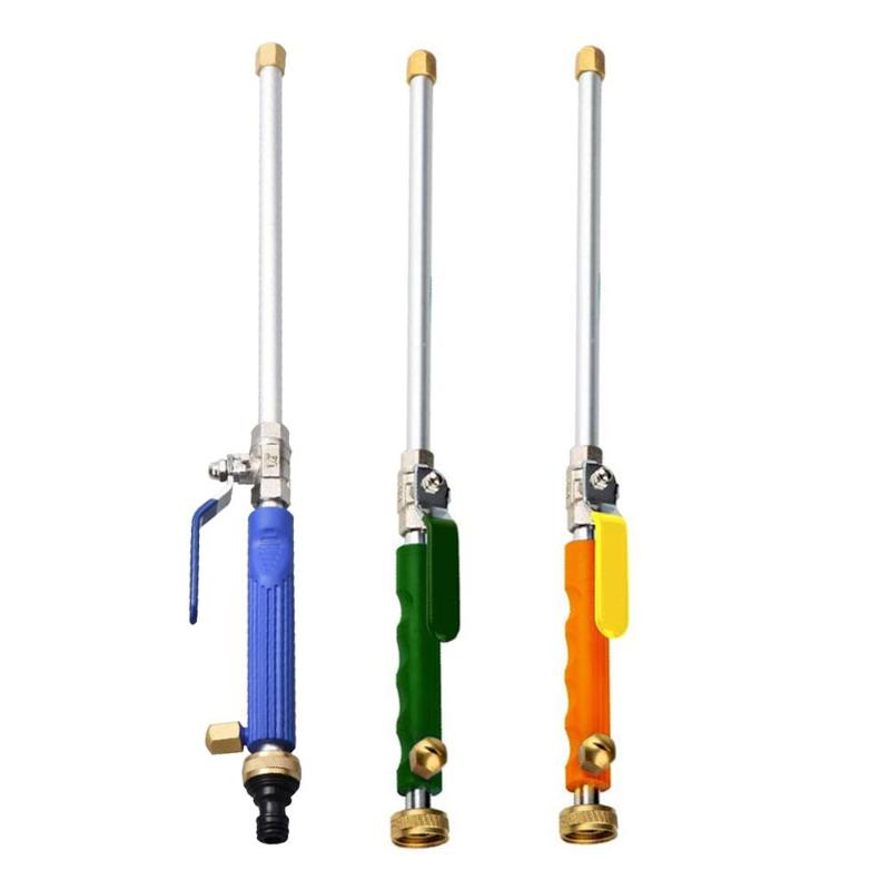 

High Pressure Power Water Gun Car Washer Cleaning Gun Hose Wand Nozzle Sprayer Garden Watering Jet Sprinkler Car Cleaning Tool, Green