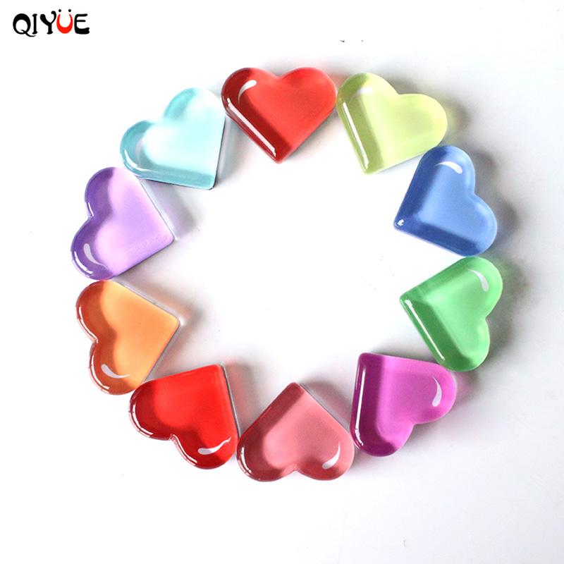 

QiYue Ten colors Patterns Kitchen Fridge Stickers Love Dhape Refrigerator Stickers Modern Home Decoration Can Be Customized