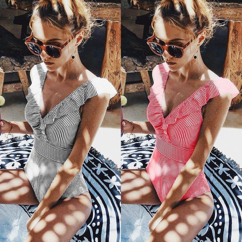 

Women Girls One-Piece Swimsuit Beachwear Swimwear monokini bikini Bathing suit1