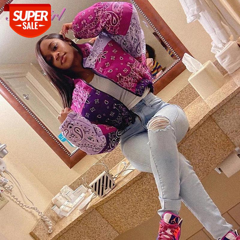 

Winter Parkas Coats Casual Bandana Print Long Sleeve Zippers Down Coat Jacket Women Outfit Warm Padded Puffer Coat Bubble Jacket #fM6I, Black;brown