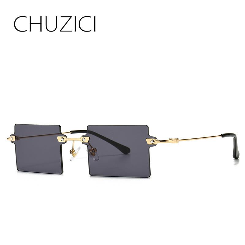 

CHUZICI MODERN RETRO Square EYEWEAR Street Photography Trend Narrow Sunglasses
