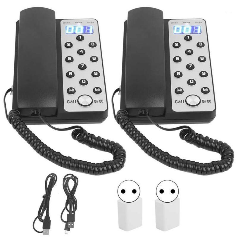 

intercomunicador Video Intercom Pair of Host + Extension Internal Telephone Wireless Voice Intercom Call for Building Office1