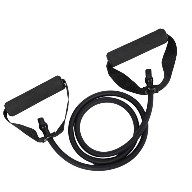 

1Pc Handles Exercise Cords Stretch Band Exercises Resistance Bands for Lady Women Girl Sport