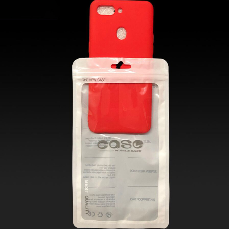 

Packing Bags Cell Phone Case Package Bag Retail Plastic Ziplock Accessories Suitable For All Types Phones Transparent Hang Hole Pouches