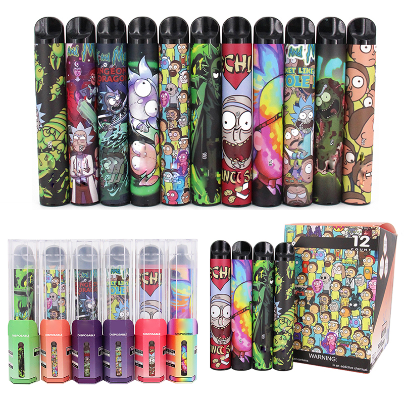 

e cigarette 20 colors XXL Disposable Vape 2000Puffs Power Battery Pre-filled 6ml Pods Cartridges Vapor Portable Vaporizer Puff