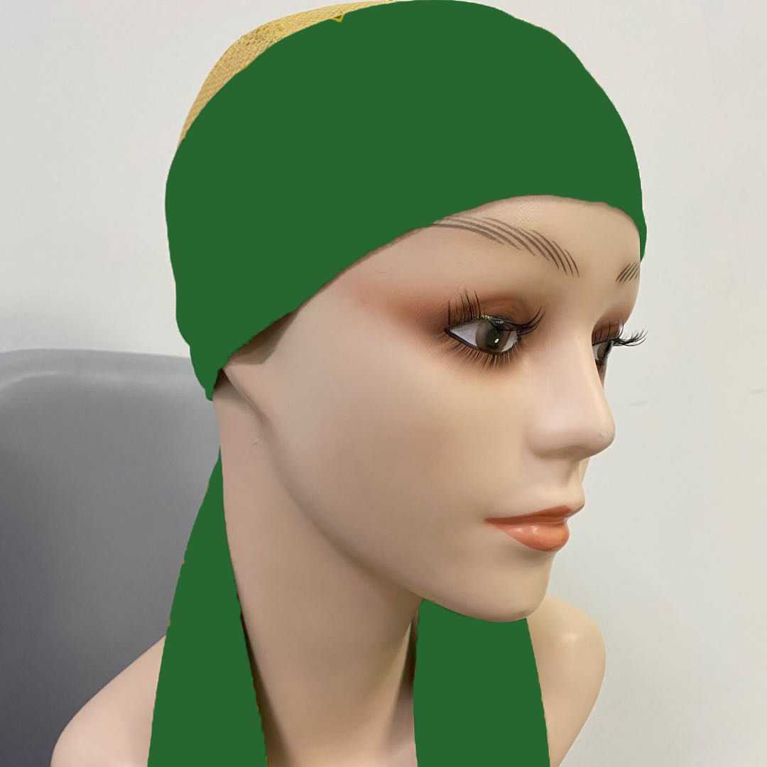 

#81-#101 Wholesale Designer Letters Yoga Hair Bands Unisex Luxury Turban Headband Bandanas for Men Women Silky Satin Durags Long Headwrap Hip Hop Head Wrap Streetwear, Red