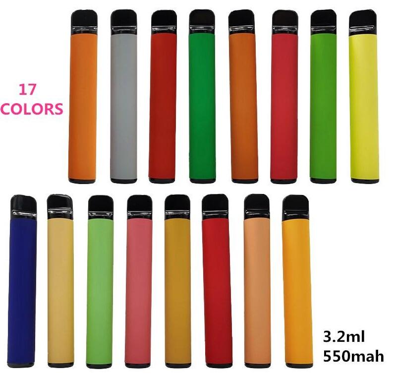 

IN STOCK PUFF BAR PLUS 800+Puffs Disposable Vape Device Pod Pen Cartridge 550mAh Battery 3.2mL Pre-Filled Big Stick Style PUFF PLUS