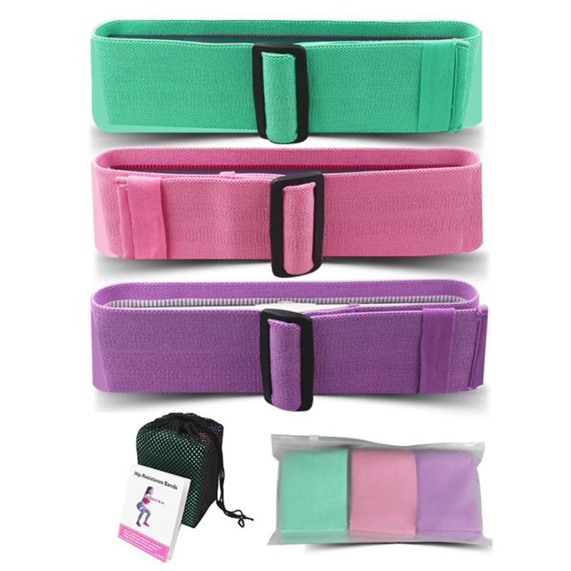 

New Fitness Bands for Home Adjustable Elastic Booty Legs Hip Bands Fitness Squat Band Training Loop Home Gym Equipment
