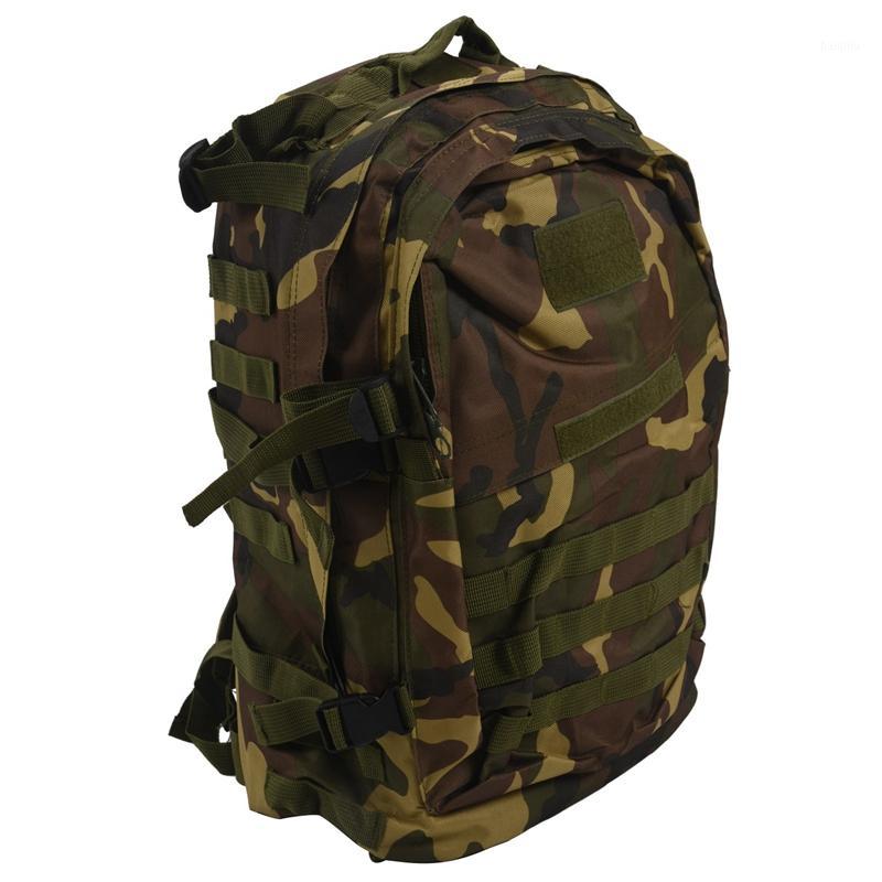 

40L Outdoor Rucksack Backpack Hiking Camping Trekking Bag - Jungle camouflage1, Army green