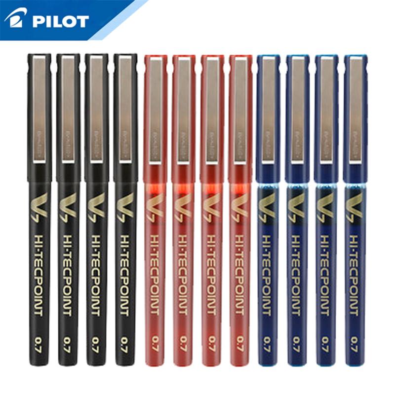 

12 Pcs/Lot PILOT BX-V7 Wholesale Water-based pen 0.7mm stationery Writing supplies Office & School Supplies Gel Signed Pens