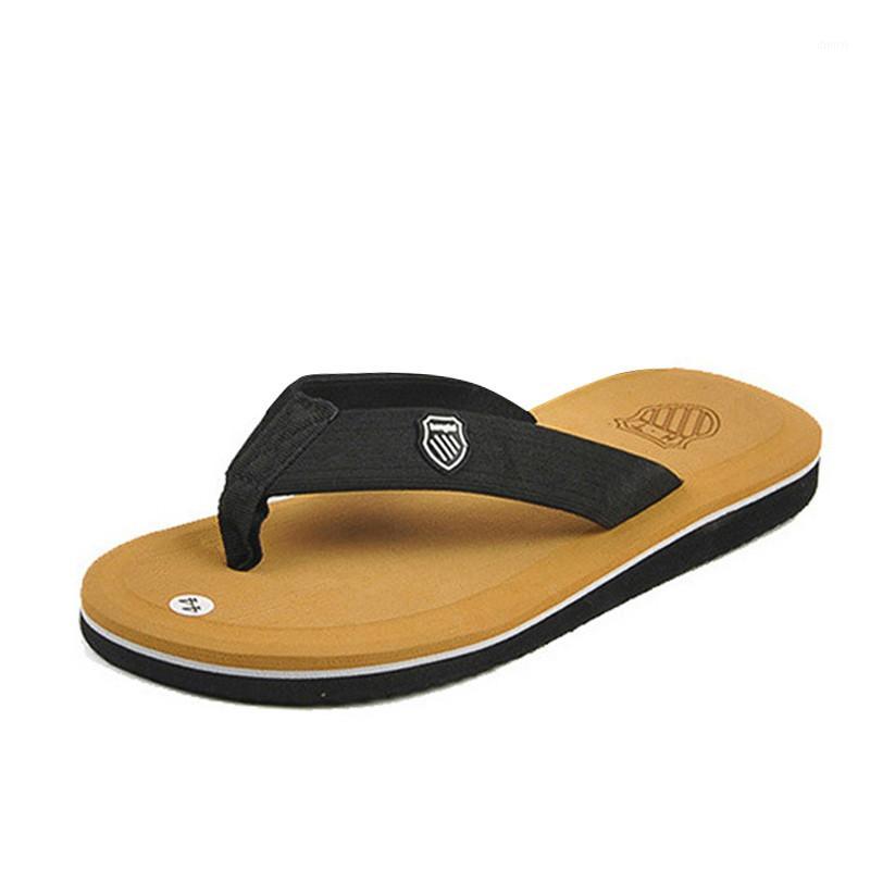 

PADEGAO Flip Flops Men Slippers Summer Anti-skid Outdoor Light Casual Beach Male Sandals Household Slipper PDG12461, Green