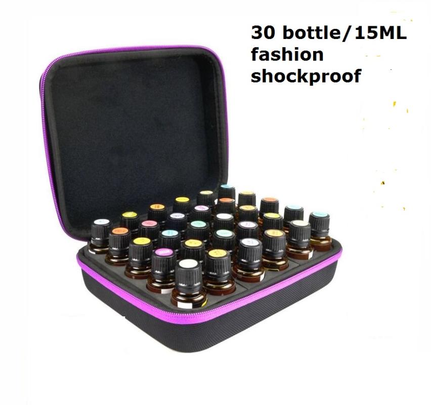 

30 bottle Essential Oil Storage Case Travel Portable Carrying Holder Bag 5ML 10ML 15ML Small Bottle Storage Box Bags