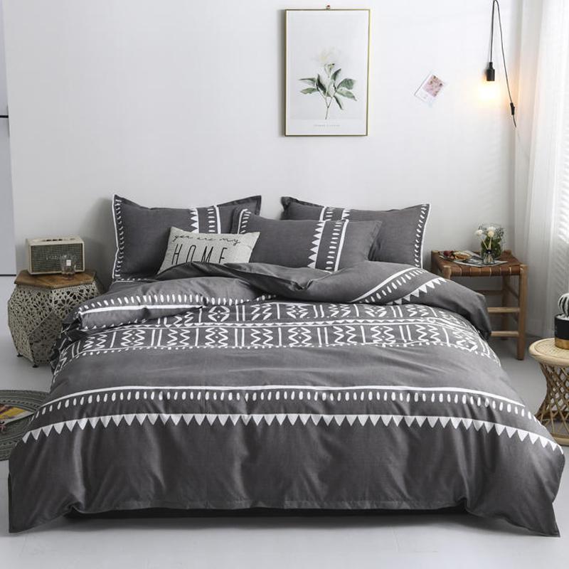 

Wave pattern 3/4pcs Girl Boy Kid Bed Cover Set Duvet Cover Adult Child Bed Sheets And Pillowcases Comforter Bedding Set, Huasan018