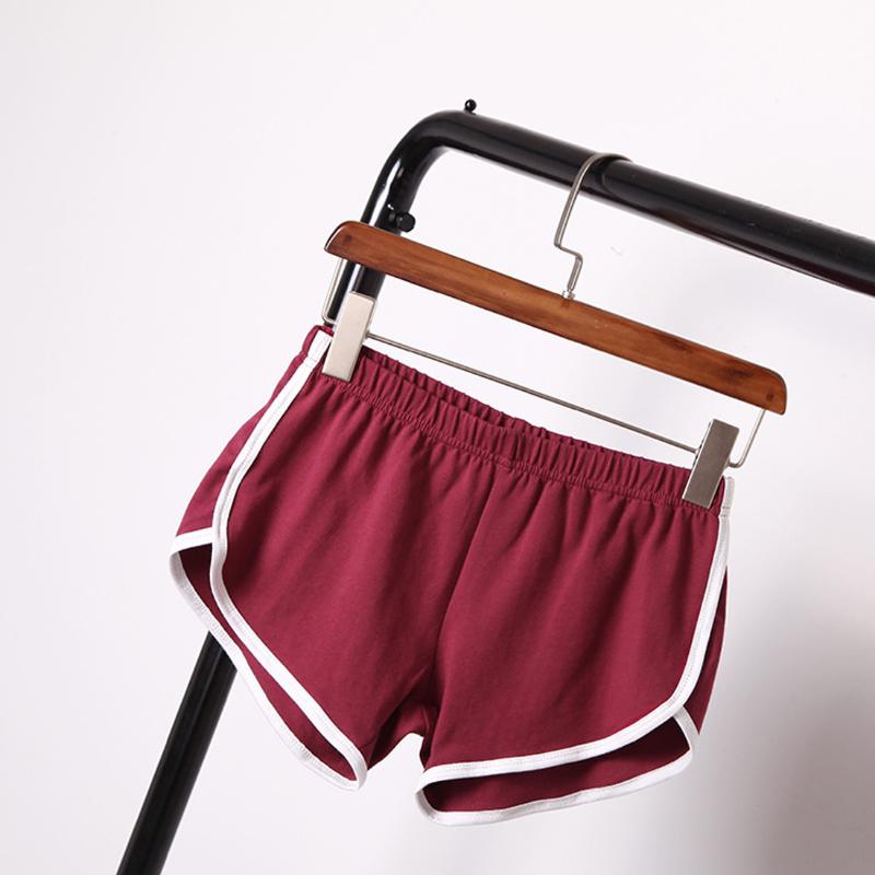 

Women Elastic Yoga Short Pant Quick Drying Running Sport Gym Fitness Shorts, Black