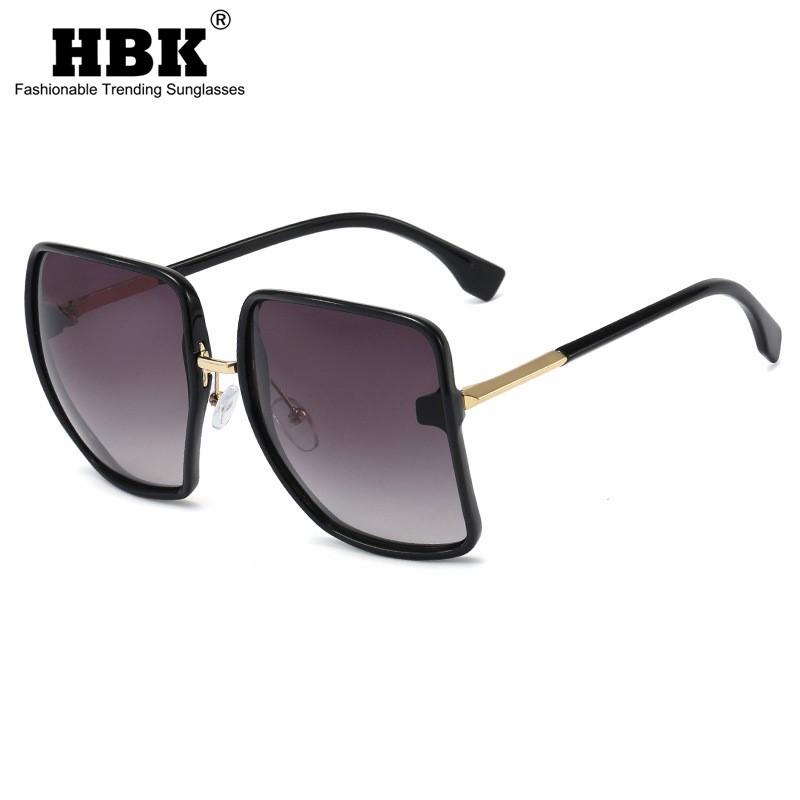 

Retro Big Square Sunglasses Women Top Quality Eyewear Mens Oversize Sun Glasses Female Fashion Gradient Glasses UV400