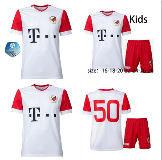 

2020 fc utrecht home jersey boys' set, Black;yellow