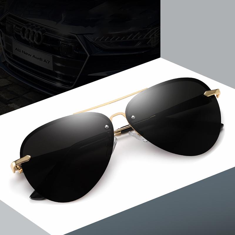 

2021 Brand Design Polarized out Sunglasses Classic Men Metal Driving Sun Glasses Male Coating Sunglass UV400 Shades gafas de sol
