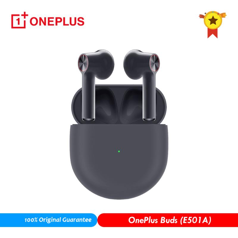 

Original OnePlus Buds Wirless Headphones with 3Mic Noise Canceling Bluetooth Earphones for OnePlus 8T 7 7t 8 8 Pro Nord, White