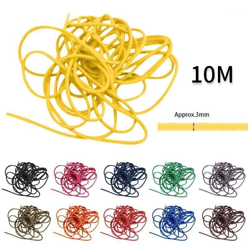 

HIINST Fitness Exercise Resistance Bands Rubber 3mm Thin Fine Round Elastic Stretch Bungee Cord 11 Colours Length 10m1
