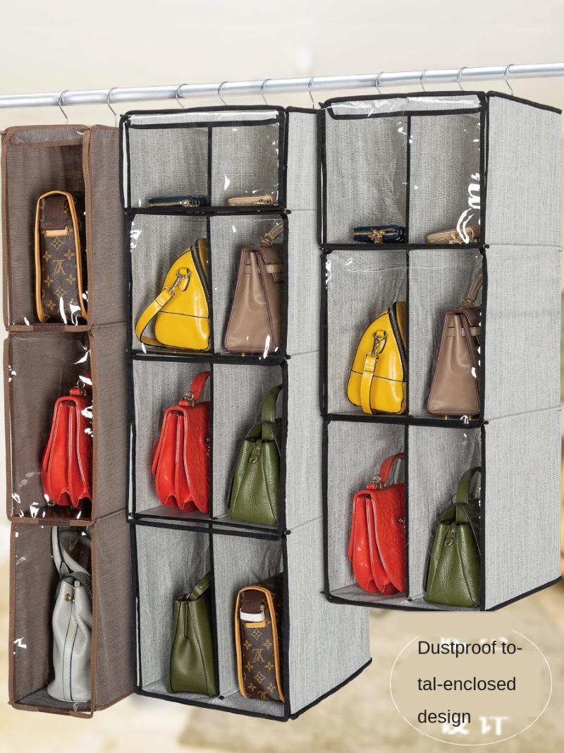 

Hanging Organizer In Closet Over Rod Shoe Caddy Foldable Storage Bag,Boots Handbags, Accessories Space Saving Shoe Rack Holder1, H 17x37x102cm