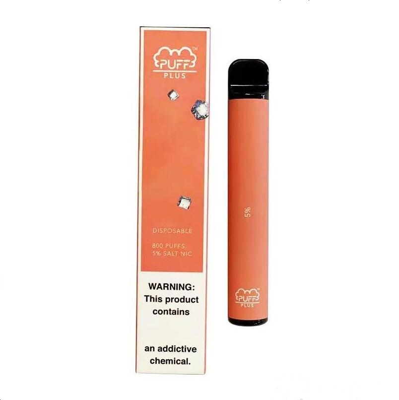 

Puff Bar Plus Disposable Device Vape Pen 3.2ml Pre-filed Pods 550mAh Battery 800 Puffs Cartridge E-Cigs puff bar plus Bang XXL