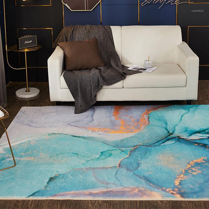 

Abstract Oil Painting Pattern Carpets For Living Room Bedroom Home Simple Carpet Rectangle Nordic Area Rugs Girls Room Carpet1, Qs001