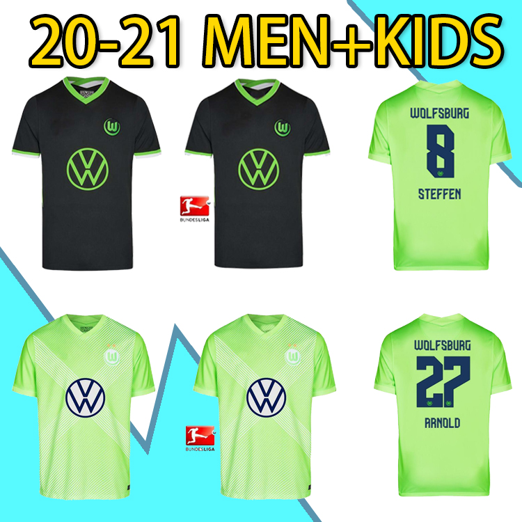 

20 21 VfL Wolfsburg Soccer Jerseys BREKALO STEFFEN WEGHORST Football Shirt ARNOLD XAVER MALLI KLAUS GERHARDT men Jersey, Home patch1