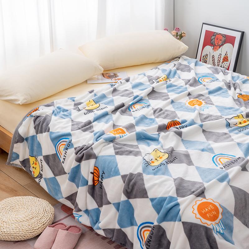 

High quality sunflower thick blanket throw for bed warm winter sofa blanket cover