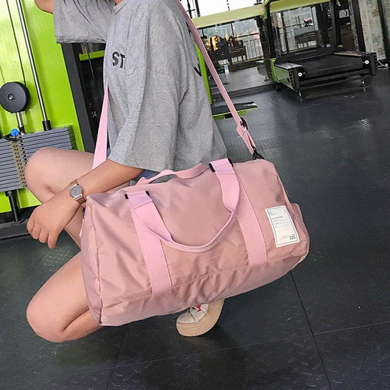 

Men Women Gym Bag Zipper Travel Handbag for Outdoor Sports Training Fitness Yoga BHD2