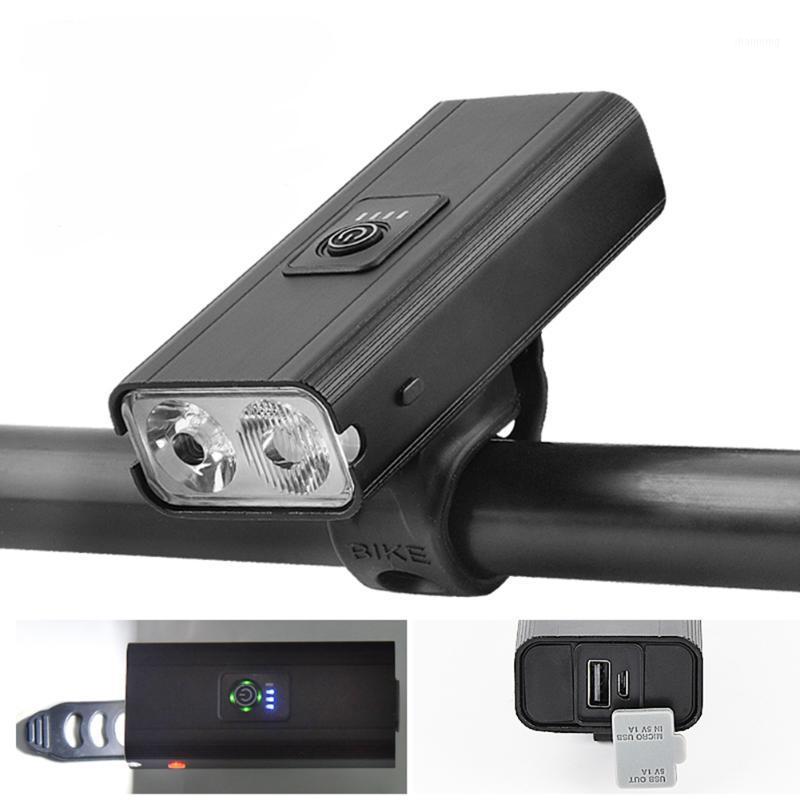 

Bicycle Front Light Power Bank T6 LED Torch Emergency Warning Light for Outdoor Cycle Biking Entertainment1