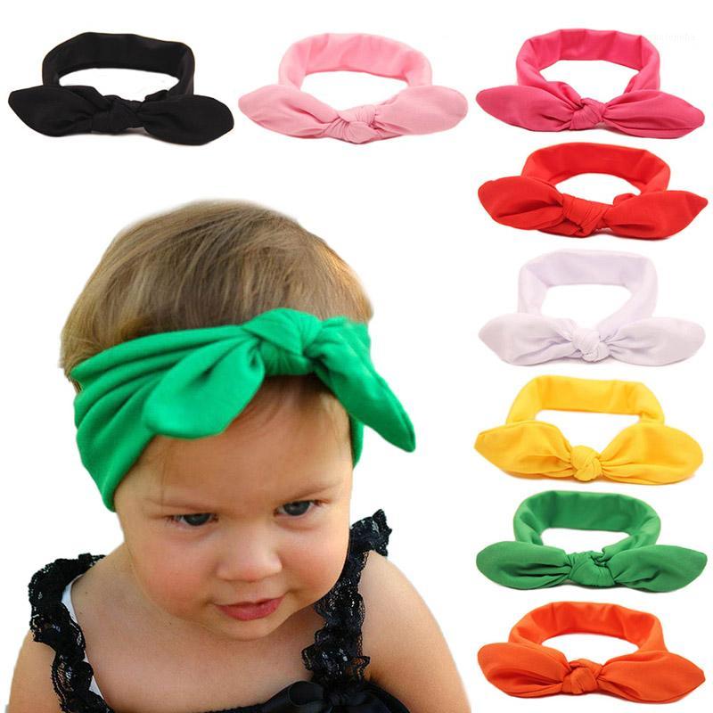 

New Fashion Simple Cute Lovely Candy Color Hairband Baby Girl Ear Bandeau Ribbon Bow Hairhoop for Kids Turbans Accessorie1, Style 2