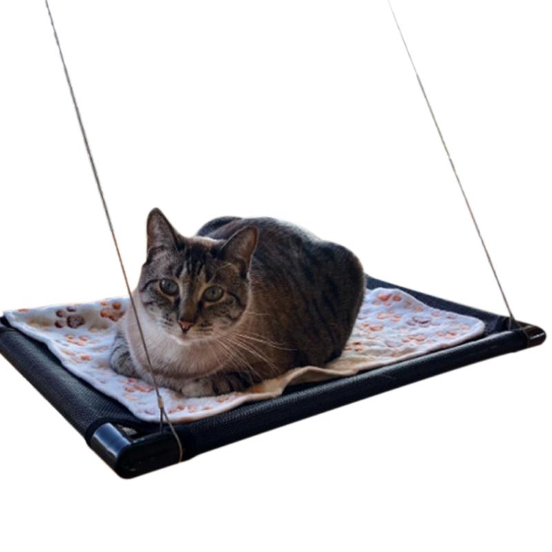 

Cats Hammock Window Perch Wall Mounted Detachable Washable Hanging Nest Resting Seat with Suction TB Sale