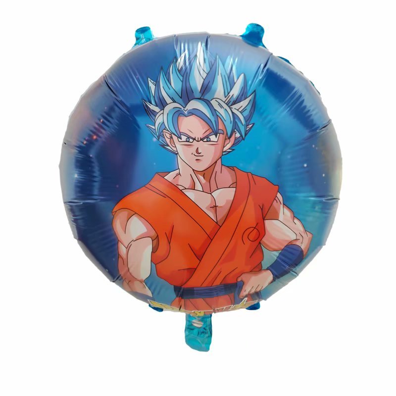 50 unids 18 pulgadas de dibujos animados 7 Dragón Balloons de aluminio Wukong Foil Balloon Feliz cumpleaños Decoraciones de fiesta Goku Boy Kids Toy Supplies F1222 50 unids 18 pulgadas de dibujos animados 7 Dragón Balloons de aluminio Wukong Foil Balloon Feliz cumpleaños Decoraciones de fiesta Goku Boy Kids Toy Supplies F1222
