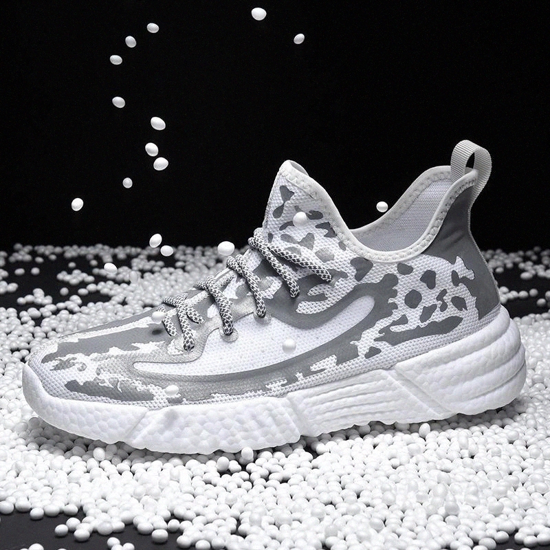 

2020 New Outdoor Vulcanize Shoes for Men Jogging Walking Sports Shoes High-quality Lace-up Athietic Breathable Casual Sneakers #2U3L