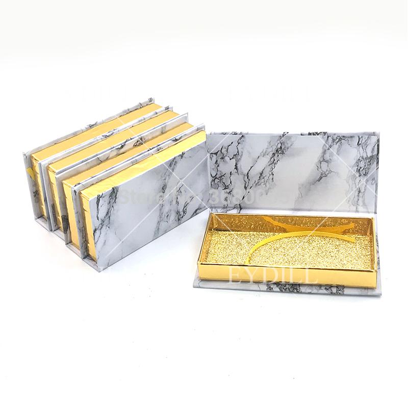 

NEW 10/20/40pcs wholesale square false eyelash packaging box fake 3d mink eyelashes boxes faux cils magnetic case lashes empty