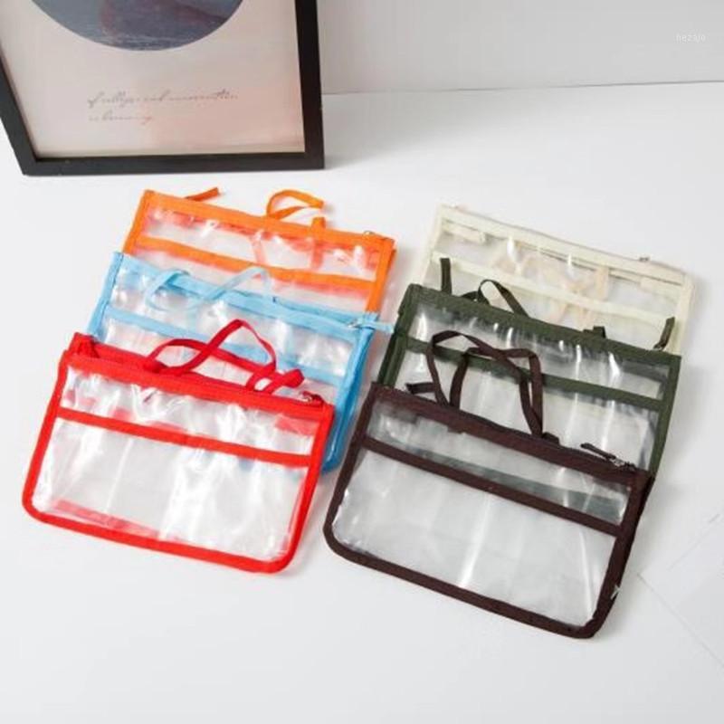 

Waterproof Transparent PVC Cosmetic Bag Women Make Up Case Travel Clear Wash Organizer Bath Toiletry Bag For Girls Handbags1