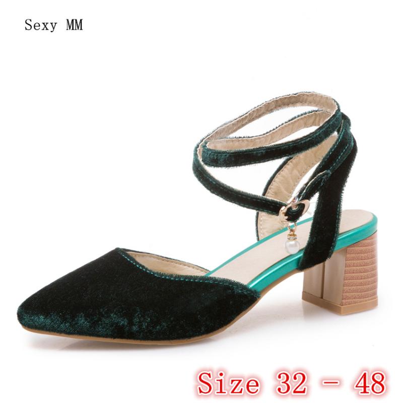 

High Heels Women Pumps High Heel Sandals Shoes Stiletto Woman Wedding Shoes Small Plus Size 32 33 - 40 41 42 43 44 45 46 47 48, Blue