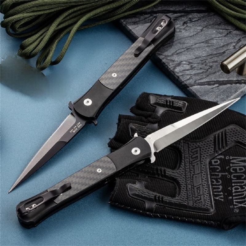 

Newer Folding American Protech Ultra PT1718 Don Series Classic Knife 9cr13 Blade 6061 T6 Aluminum Alloy Handle Hunt and Camp EDC Tool