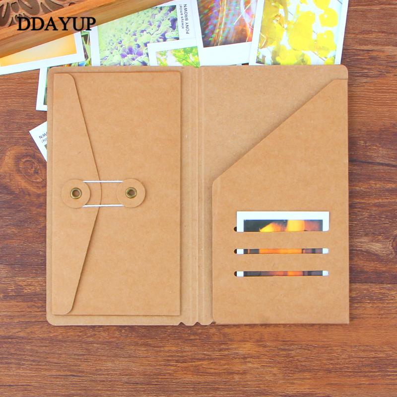 

Traveler's Notebook Kraft Paper S M L Pocker Business Card Holder Passport Standard / carry / passport Style File Folder
