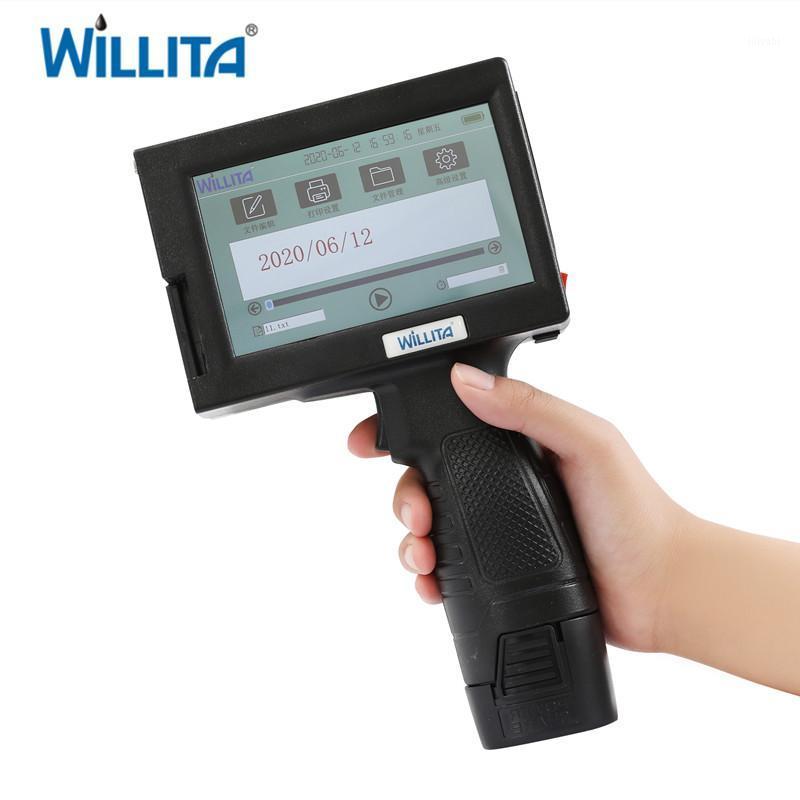 

12.7MM 5 Inches Printer Handheld Portable Printer Expiry Date Inkjet for logo serial number label barcode qr code1