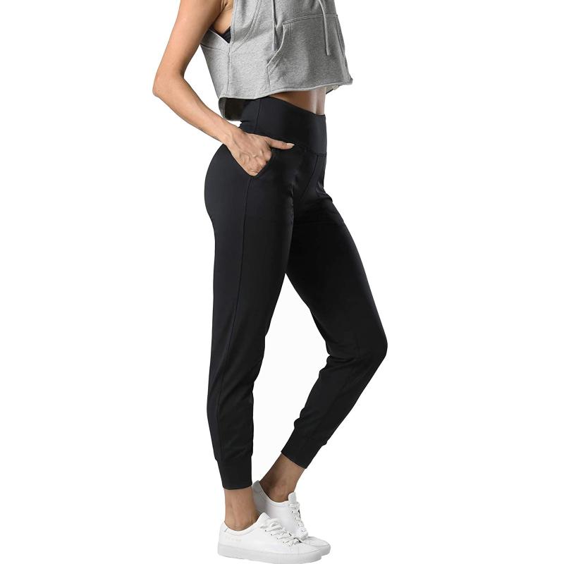 

2021 Fashion Yoga Pants The Gym People Athletic Joggers Women Sweatpants With Pockets Workout Soft Femme Cycling Leggings #t2g, Black
