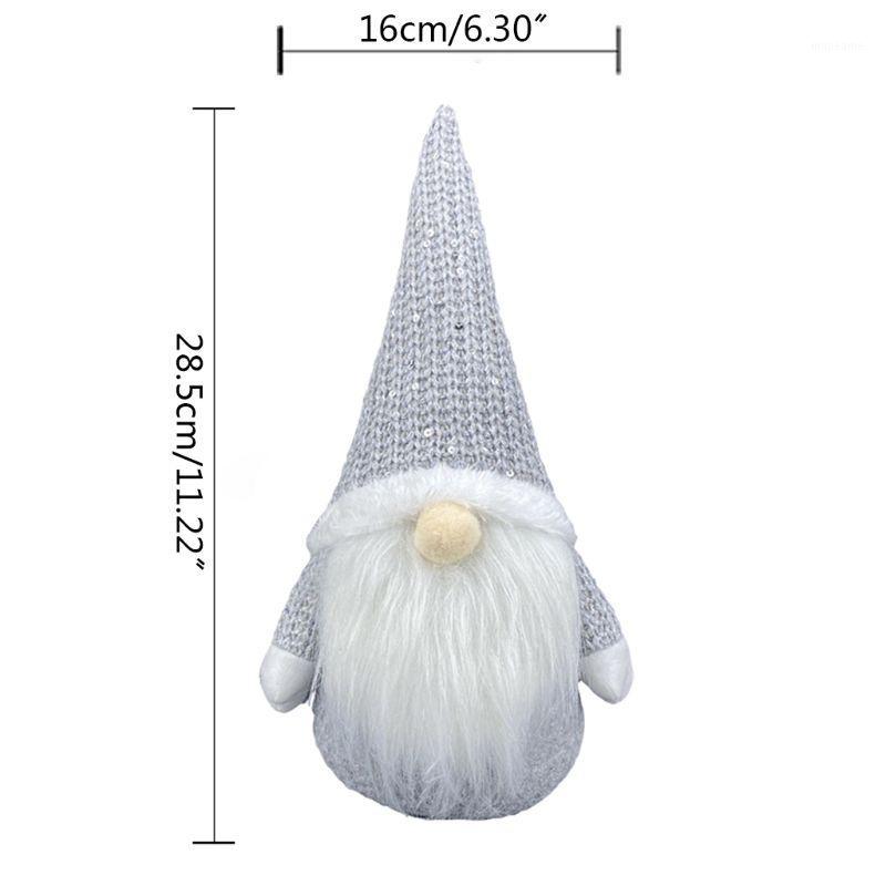 

Christmas Handmade Swedish Plush Gnomes Santa Plush Toys doll Home Decoration E7CB1
