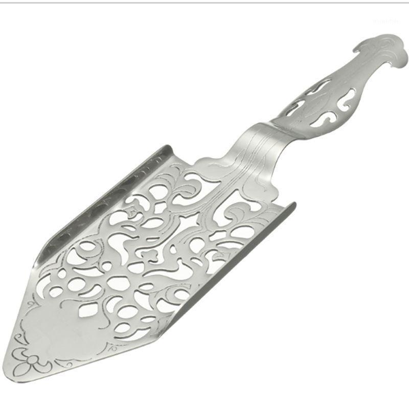 

2020 Newest Hot 304 Stainless Steel Merssavo Silver Stainless Steel Absinthe Spoon Retro Hollow Bitter Pattern Spicy Spoon1