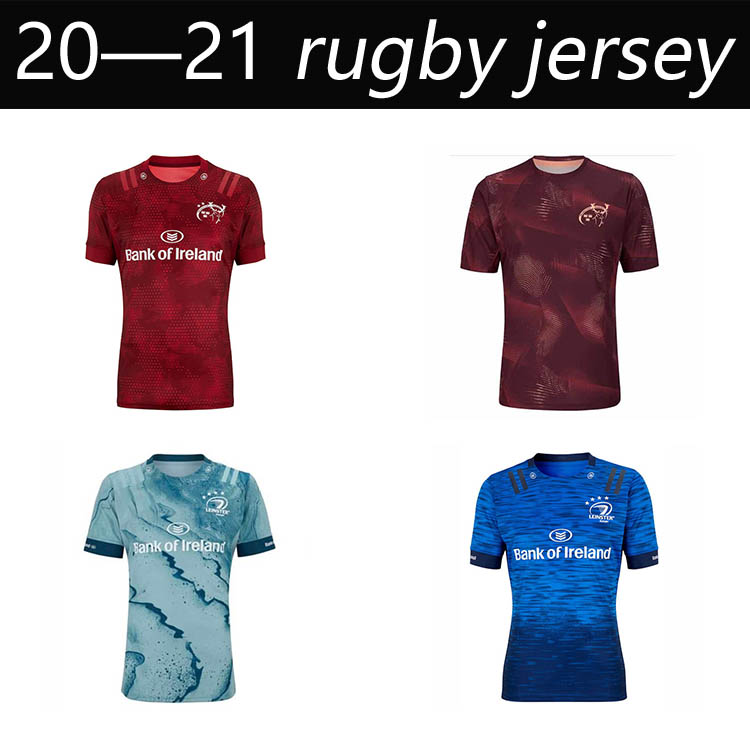 

2021 MUNSTER home away Rugby JERSEY Muenster ALTERNATIVE Rugby Jerseys League TRAINING T-SHIRT s-5xl, Black;gray