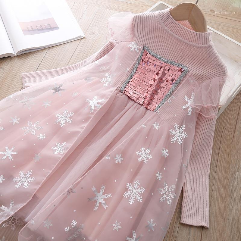 

Baby Girls Dress Winter Christmas Cosplay Clothes For Girl Kids 6 years birthday Mesh party Dresses Children princess Costumes1, Picture color