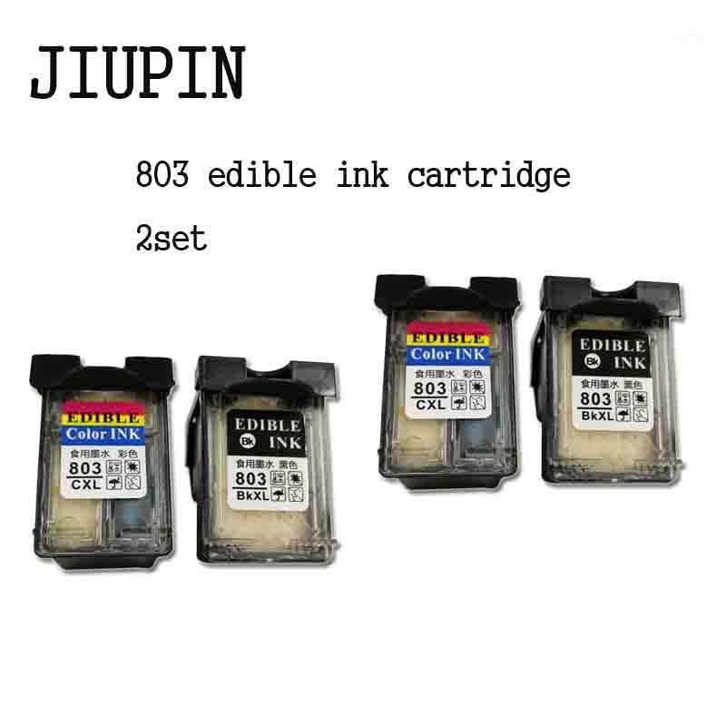 

New cartridge for Refillable Edibel ink cartridge for Coffee printer printer 803BK 803 COLOR1