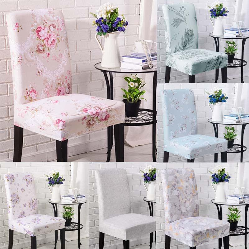 

Chair Covers 40X90cm Soft Stretch Decor Dining Room Cover Banquet Stool Slipcover